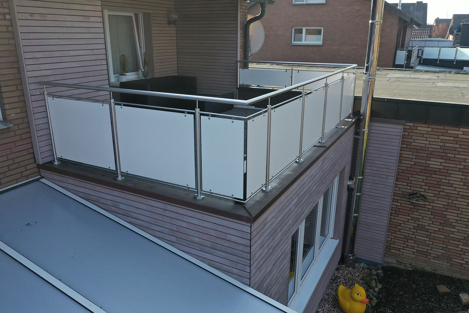 Wohnraumerweiterung mit Anbau und Dachterrasse | DIRKS Modernisierung